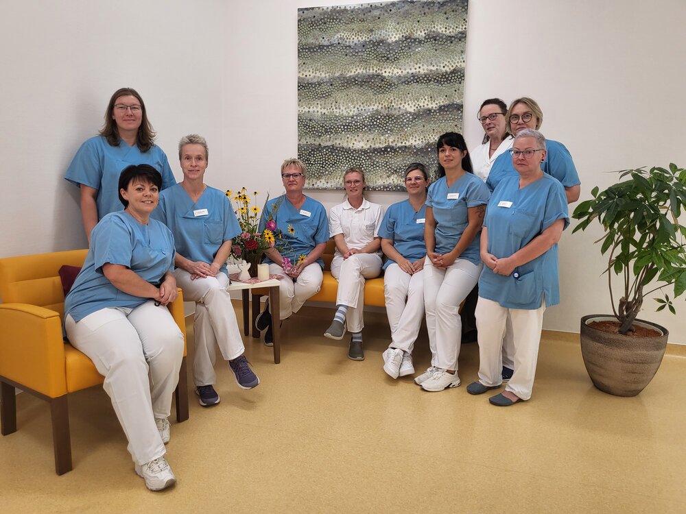 Das Team der Palliativversorgung.